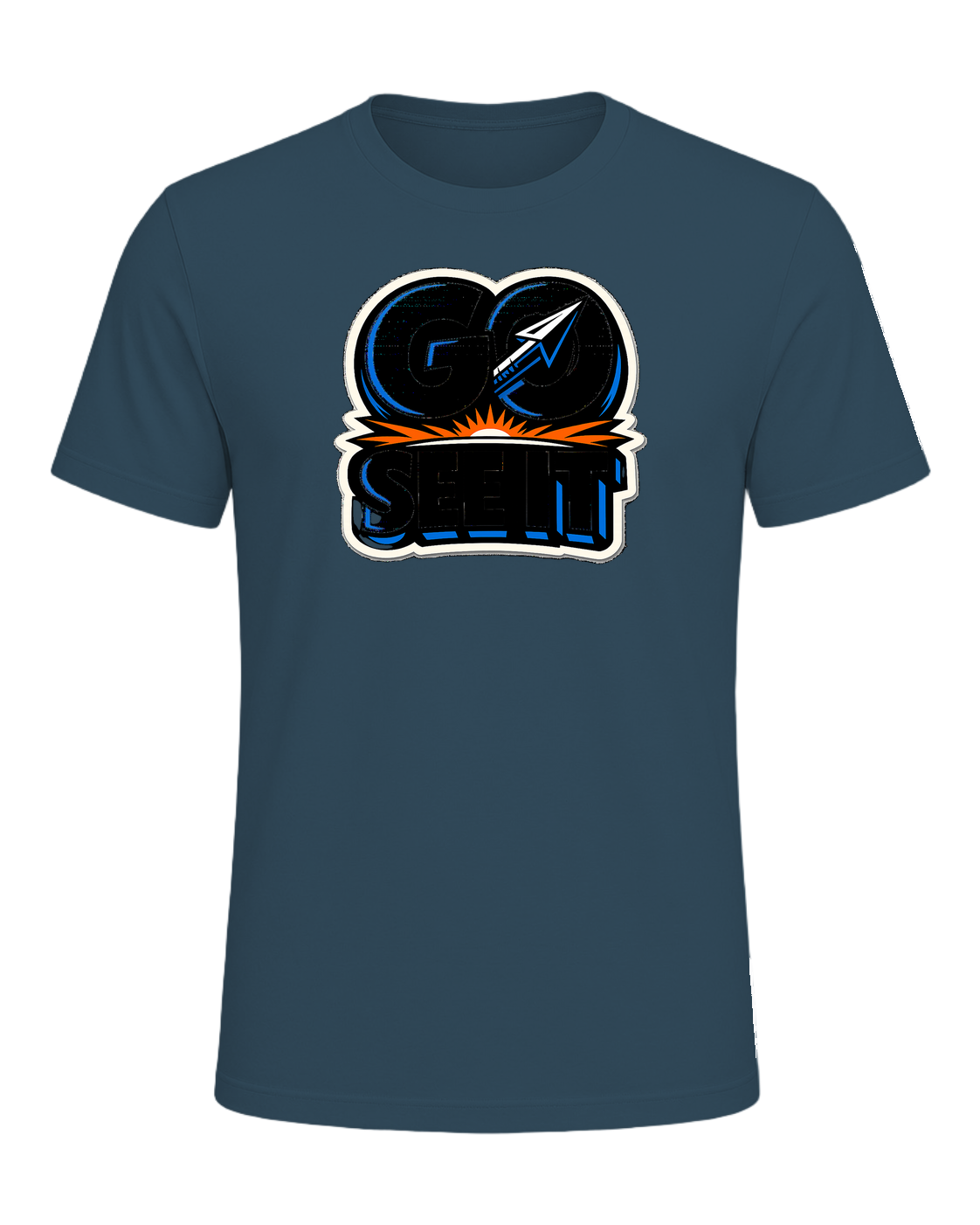 Go See It Tee — Deep Teal