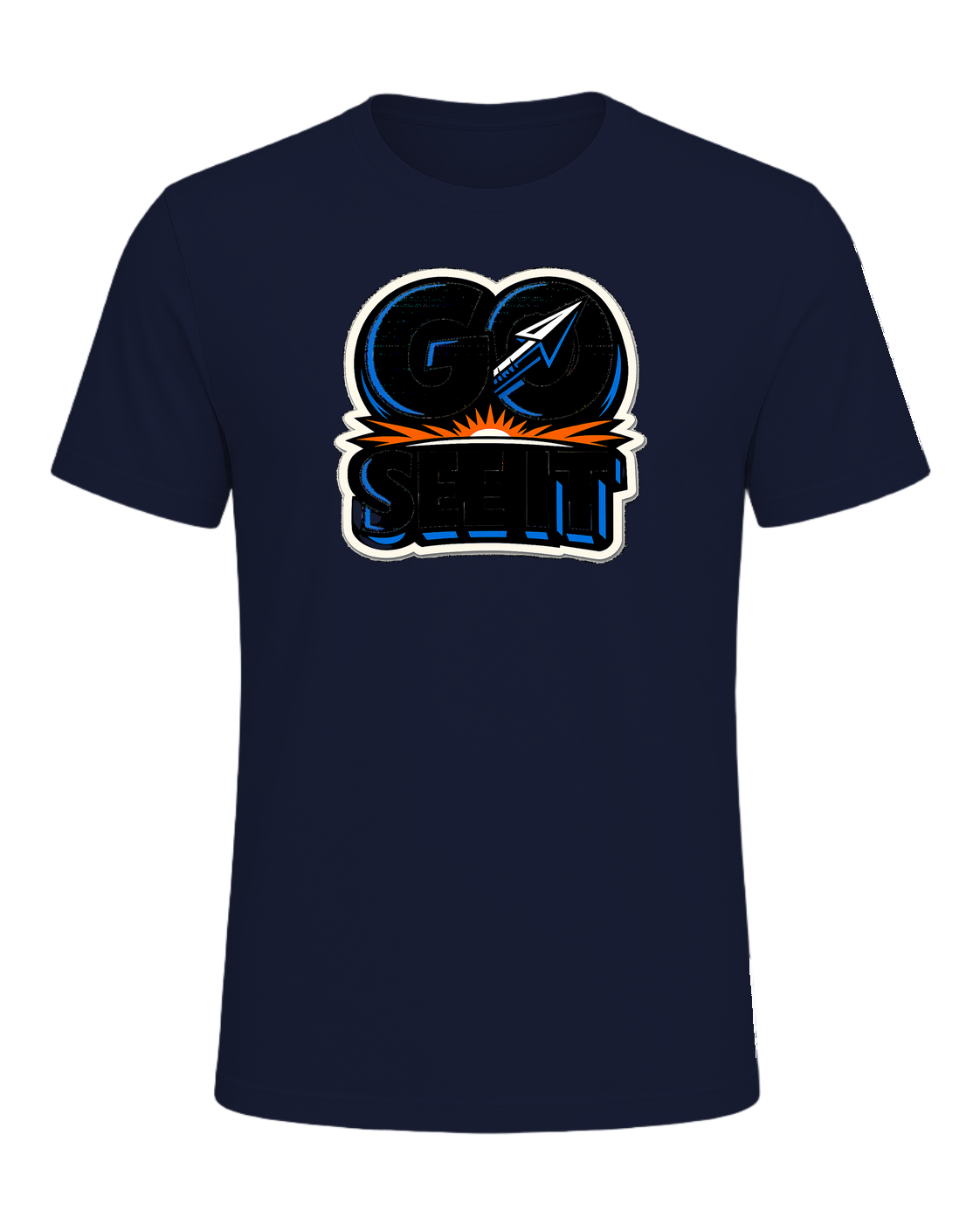 Go See It Tee — Navy