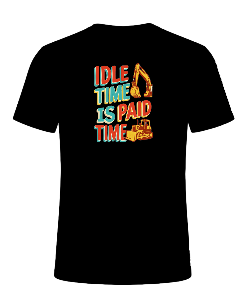 Idle time is paid time — Black
