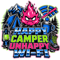 HAPPY CAMPER UNHAPPY WI-FI