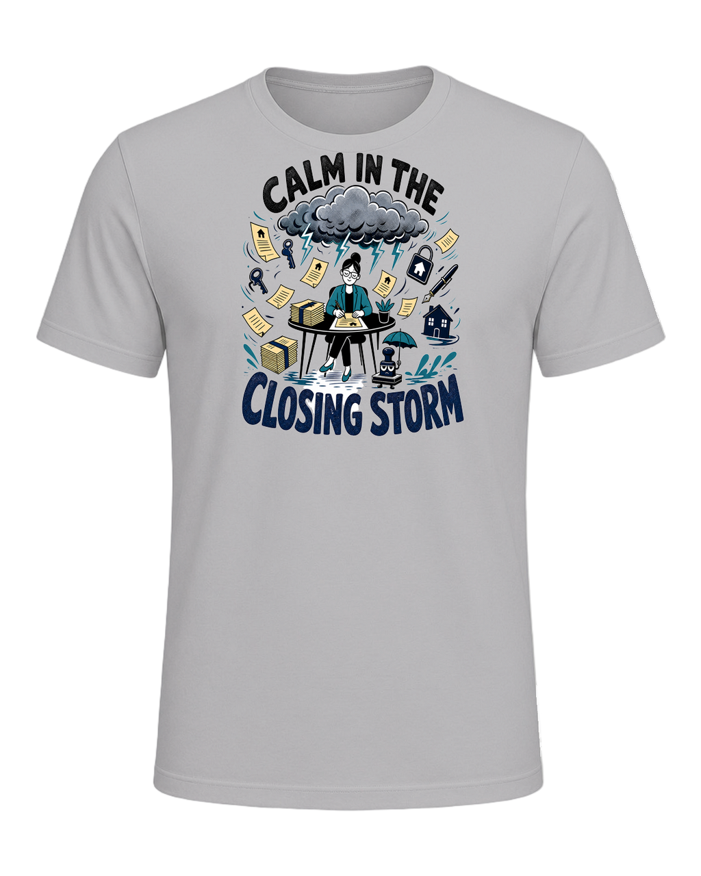 CALM IN THE CLOSING STORM — Athletic Heather