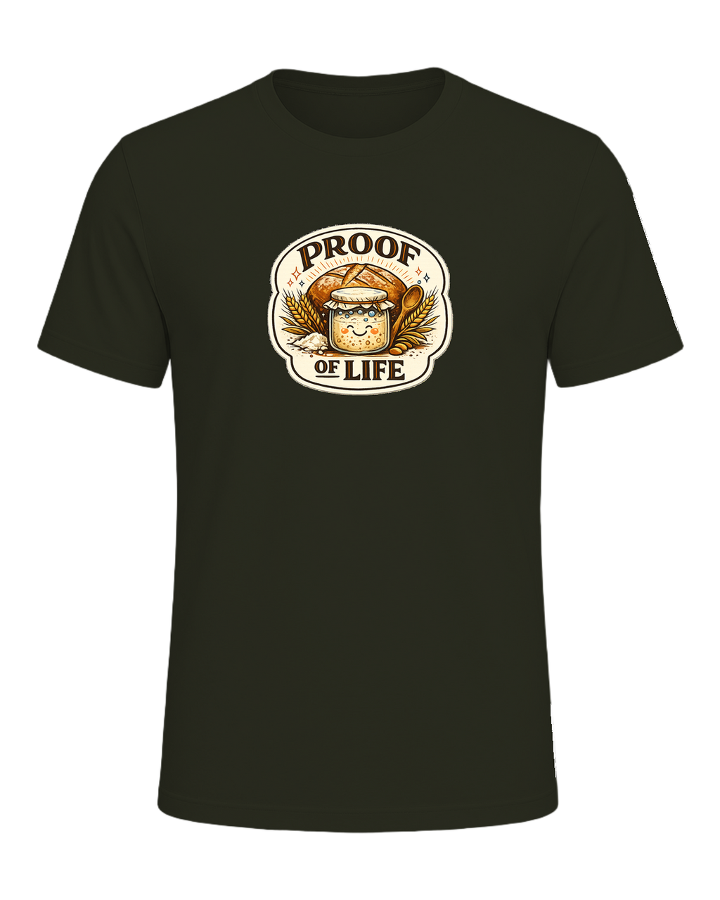 Proof Of Life Tee — Dark Olive