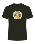 Proof Of Life Tee — Dark Olive