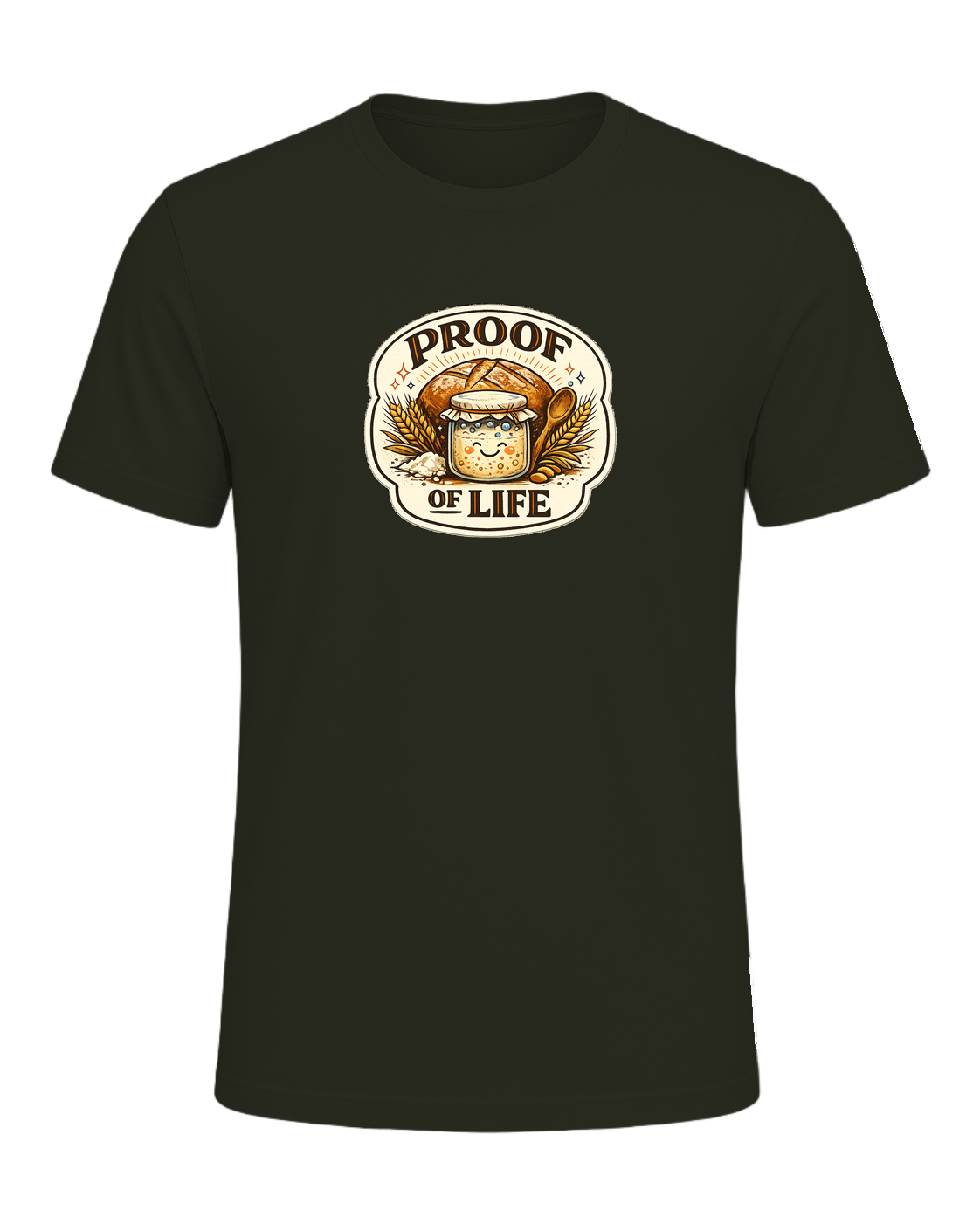 Proof Of Life Tee — Dark Olive