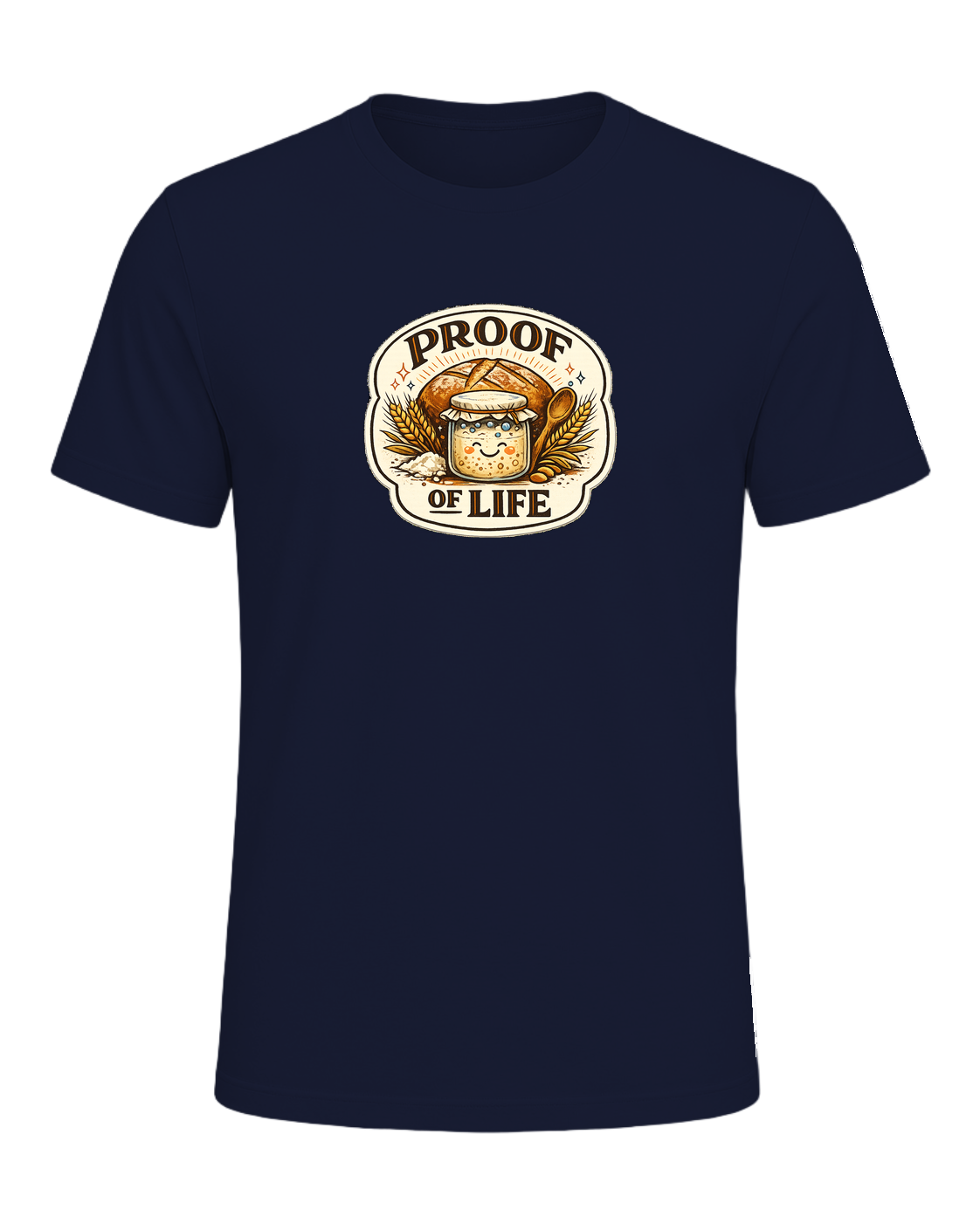 Proof Of Life Tee — Navy