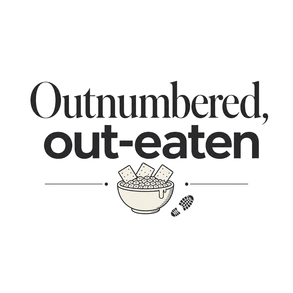 Outnumbered, out-eaten