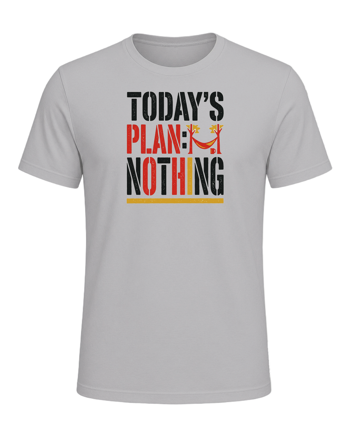 TODAY'S PLAN: NOTHING — Athletic Heather