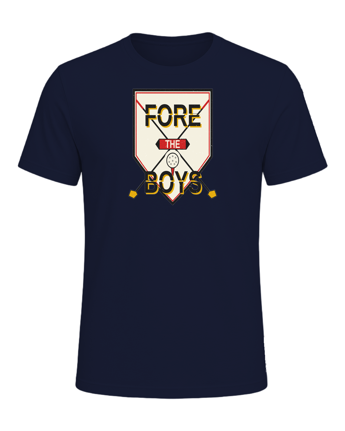 FORE THE BOYS — Navy