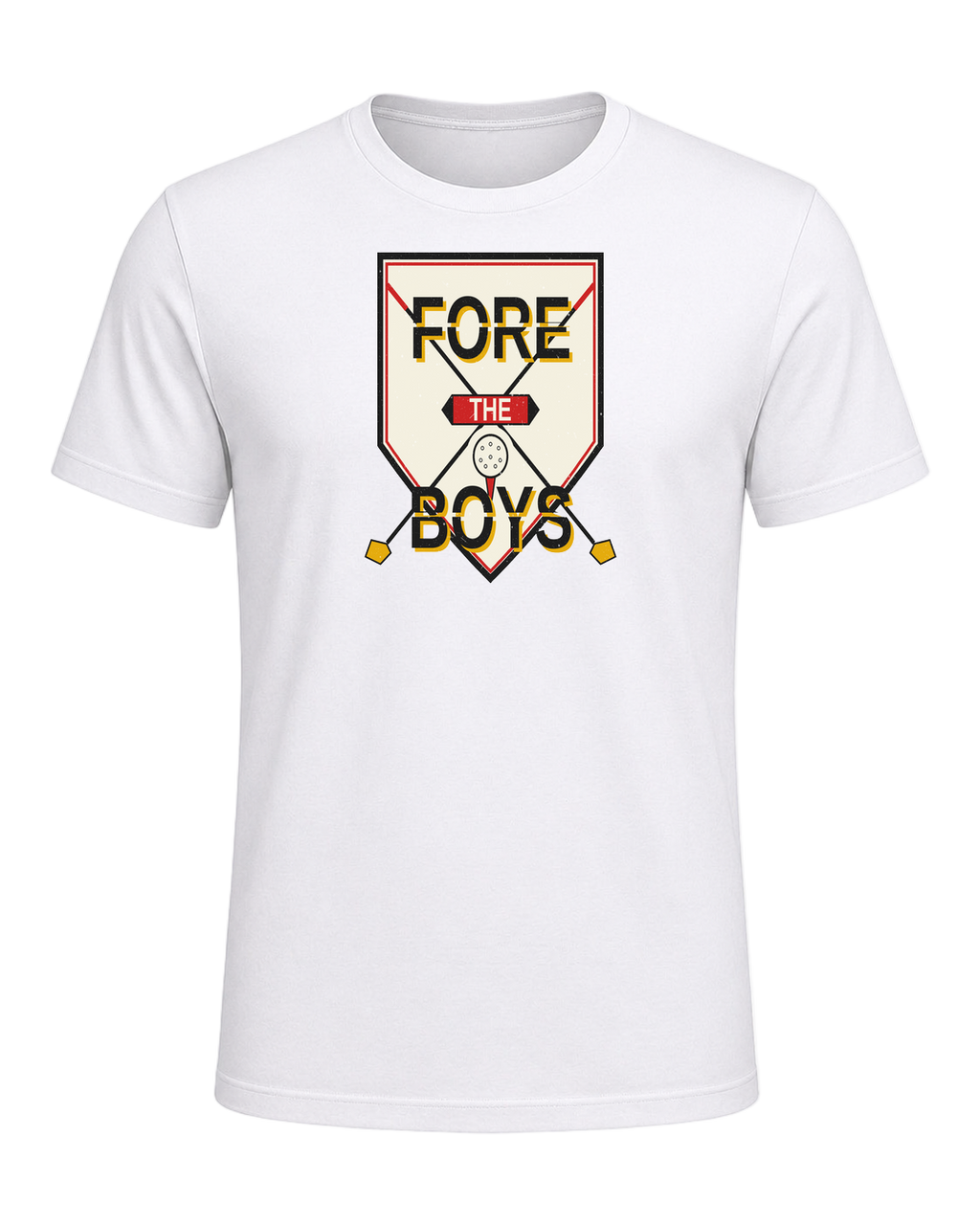 FORE THE BOYS — White