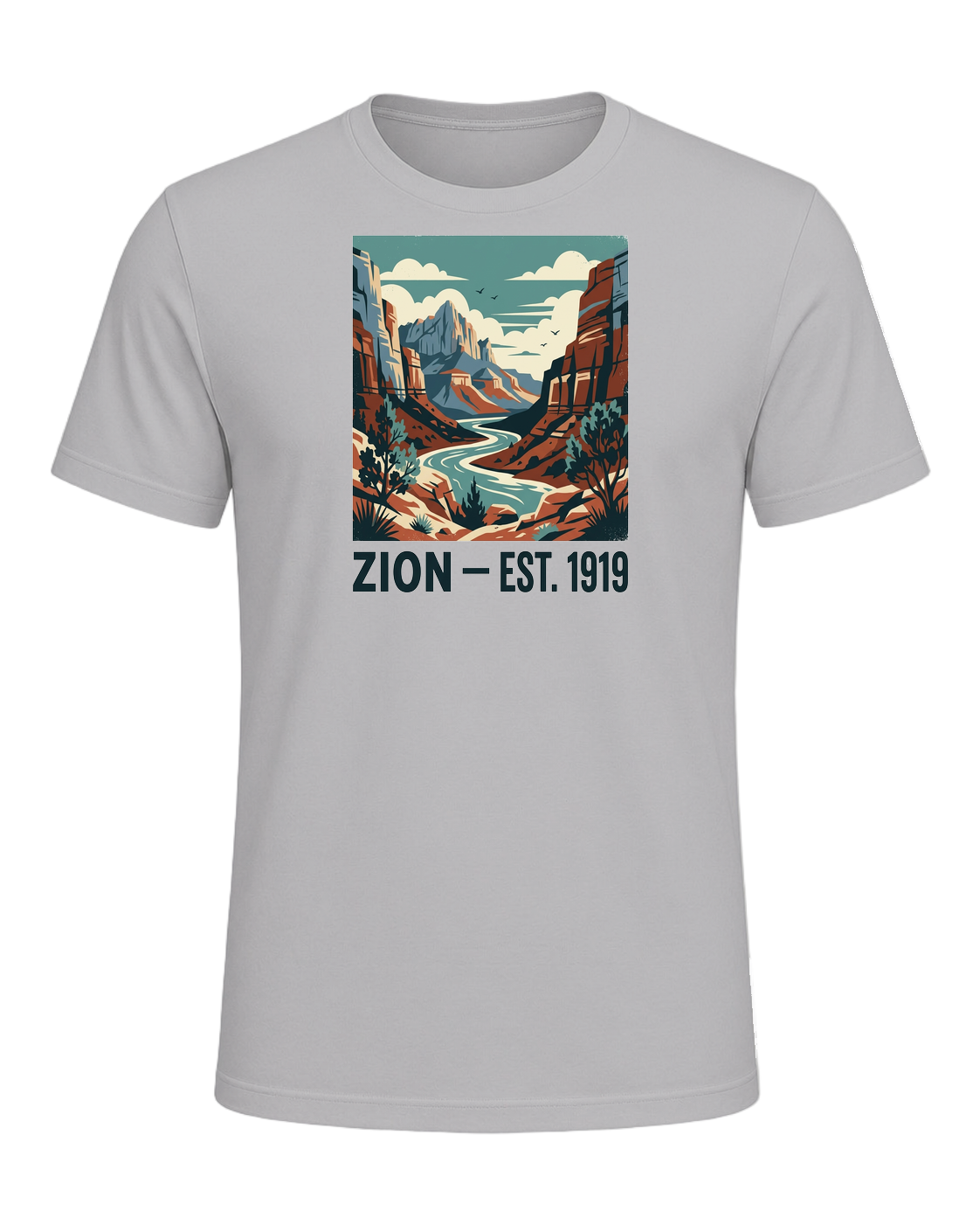 National Park Specific (WPA Style) — Athletic Heather