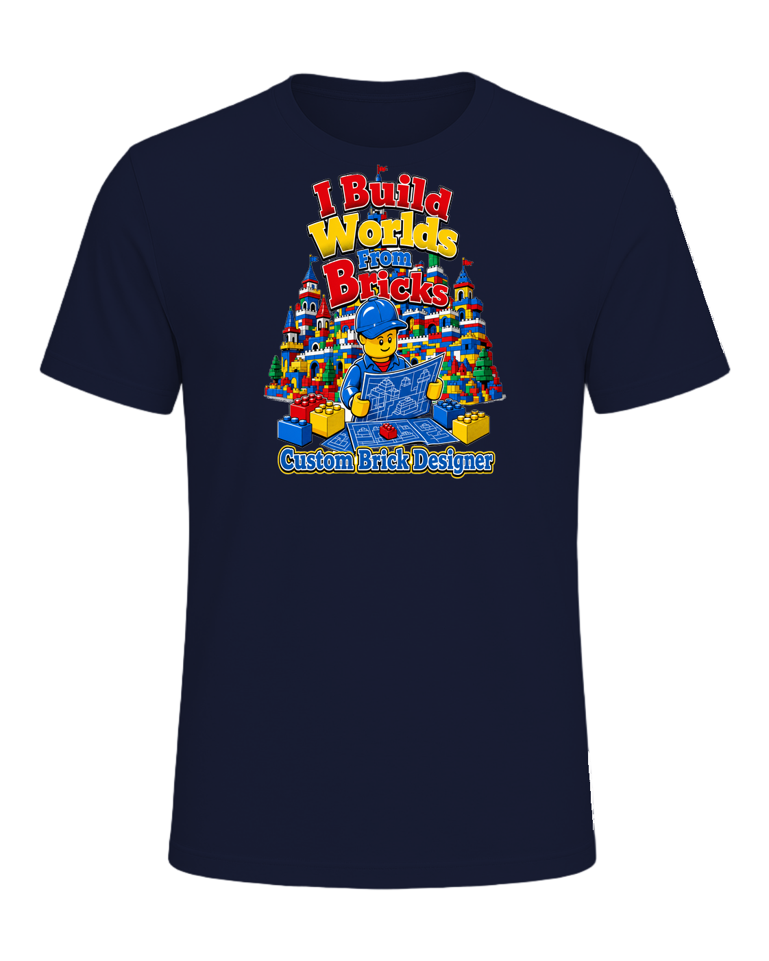 Brick Builder / Custom Brick Creations — Navy