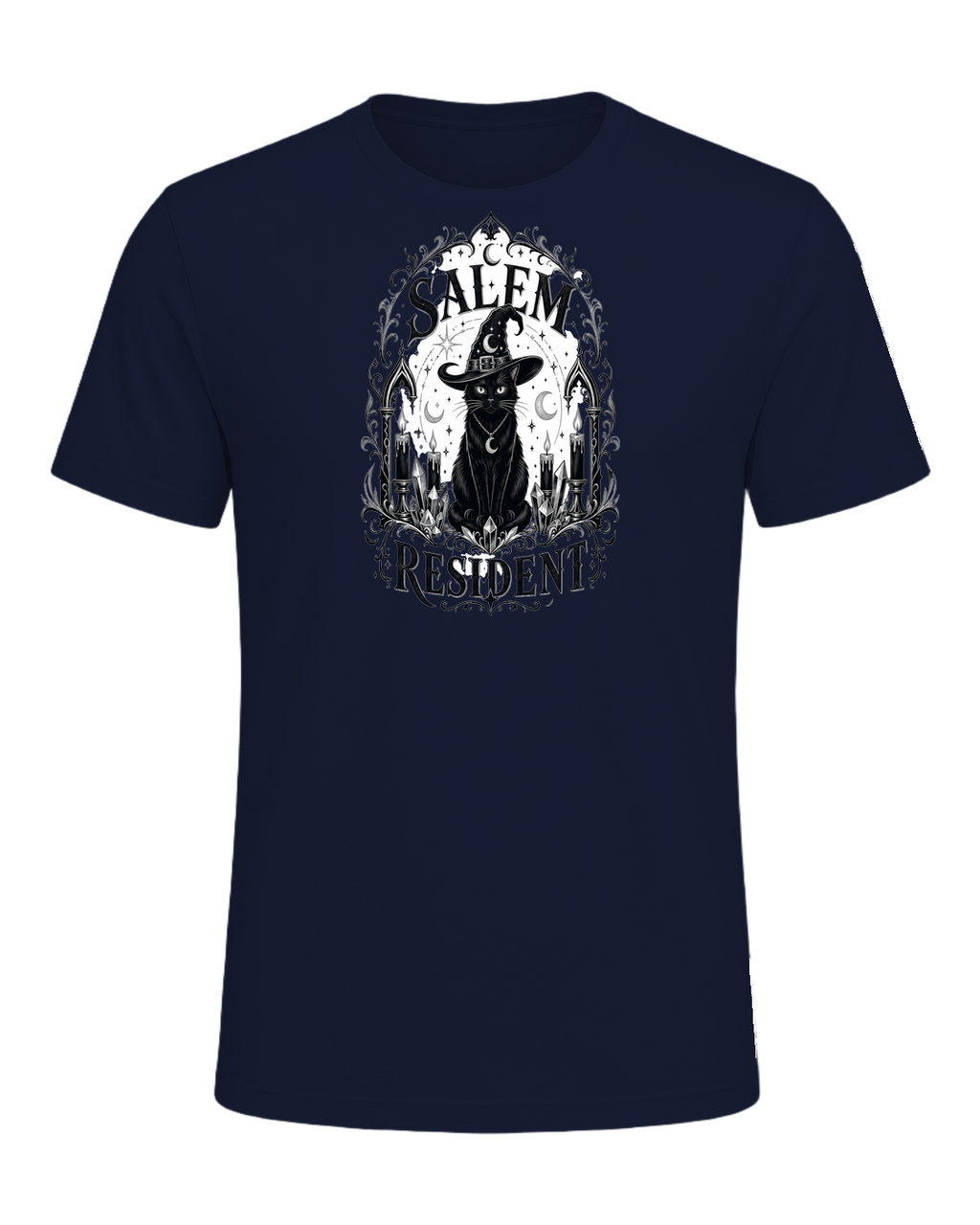 Black Cat Witch — Navy