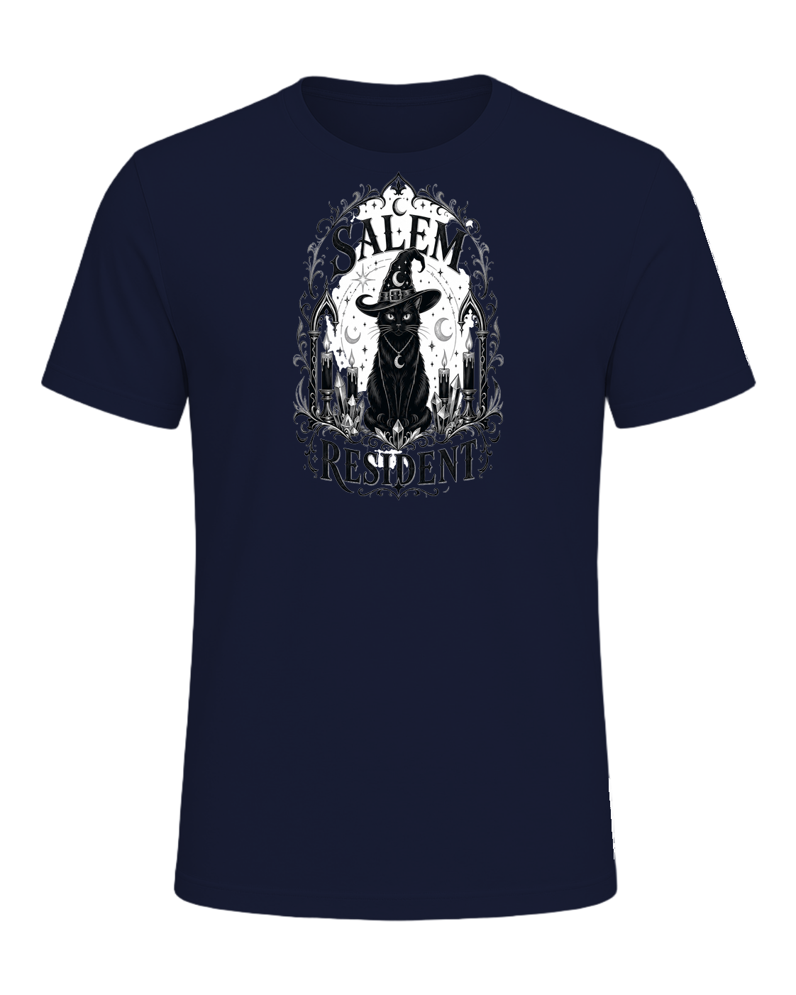 Black Cat Witch — Navy