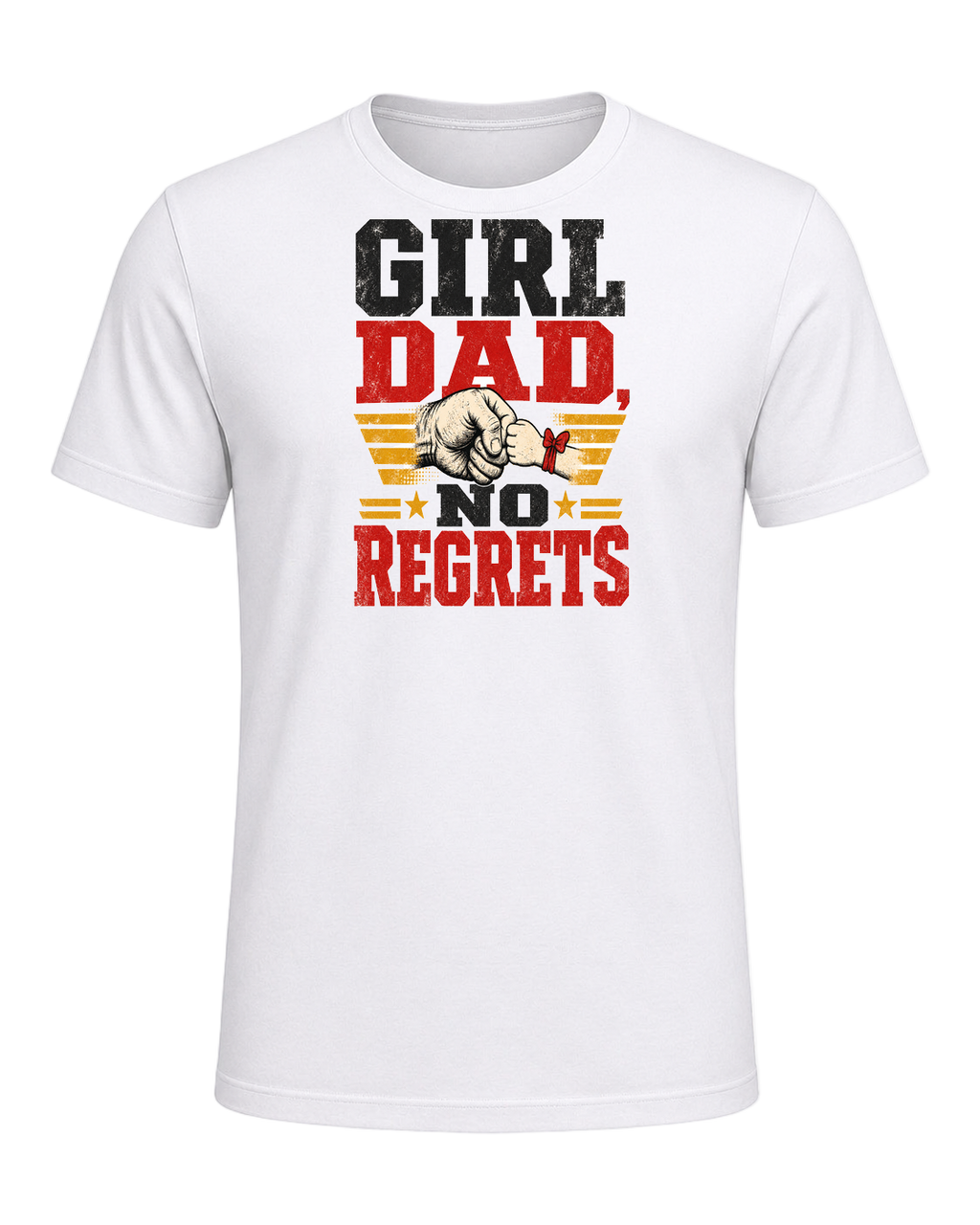 GIRL DAD, NO REGRETS — White