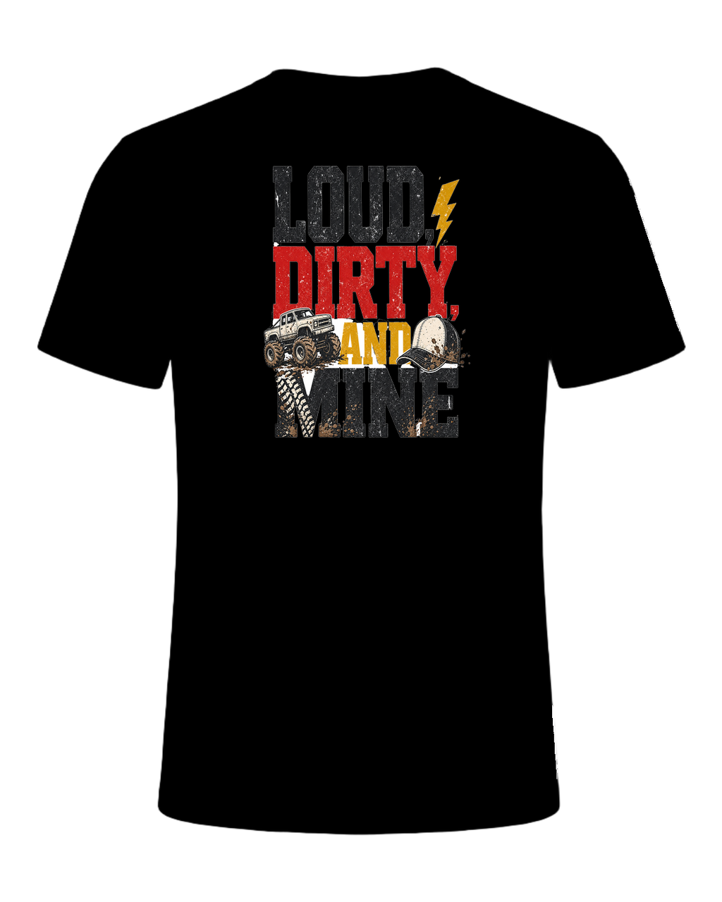 Loud, dirty, and mine — Black
