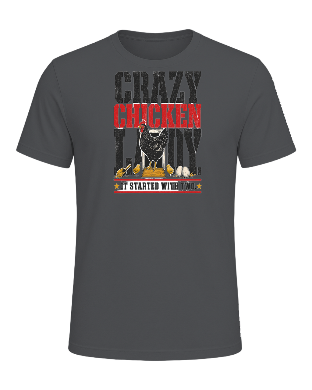 Crazy Chicken Lady. It Started With Two. — Asphalt