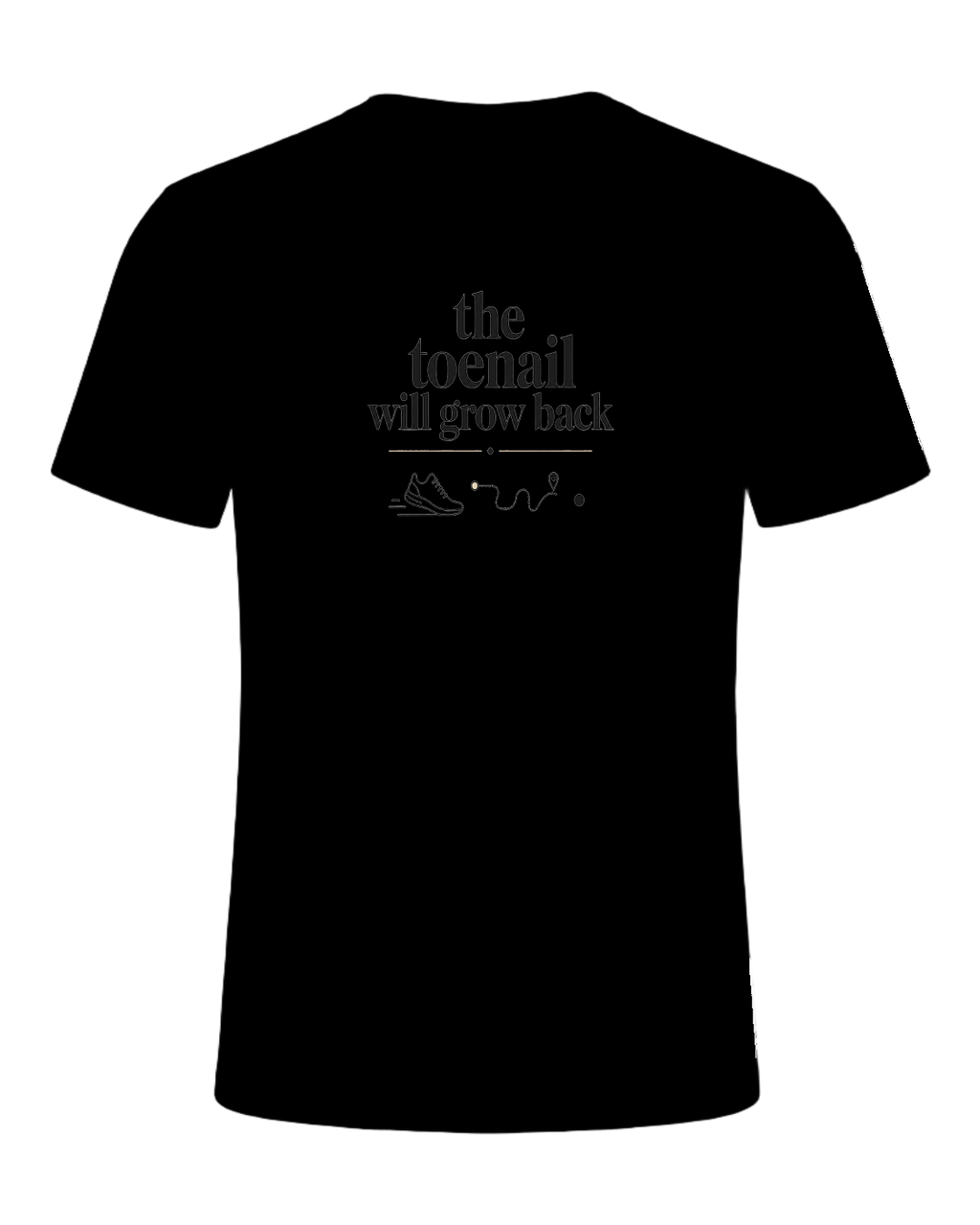 the toenail will grow back — Black