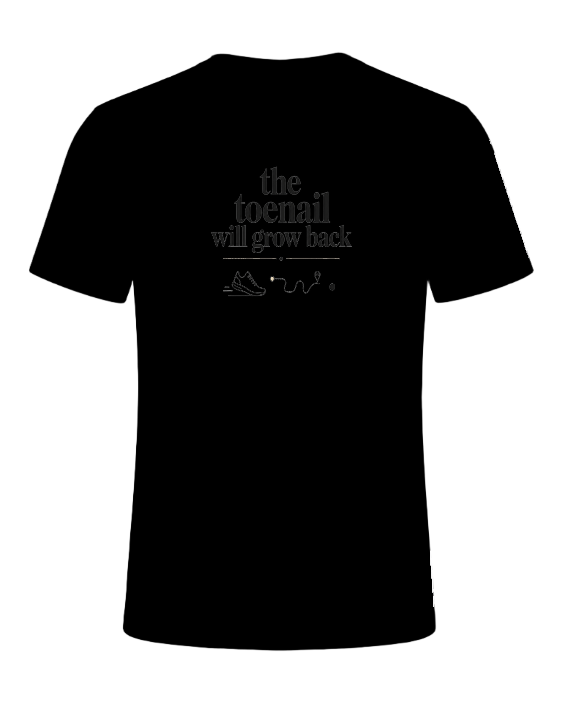 the toenail will grow back — Black