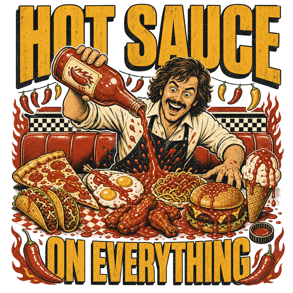 HOT SAUCE ON EVERYTHING