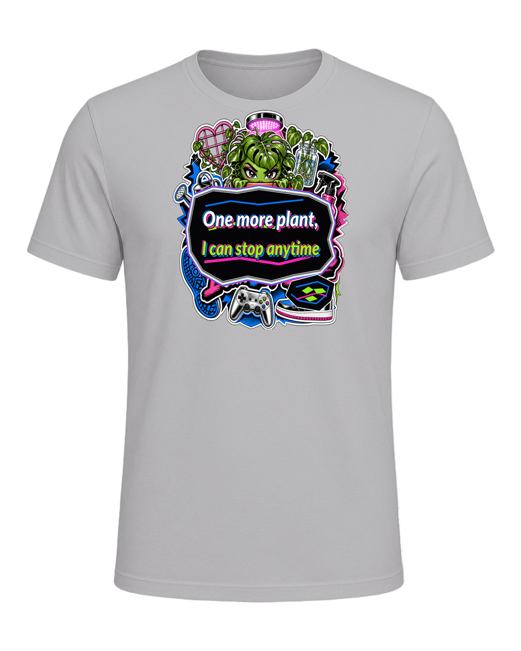 One more plant, I can stop anytime — Athletic Heather