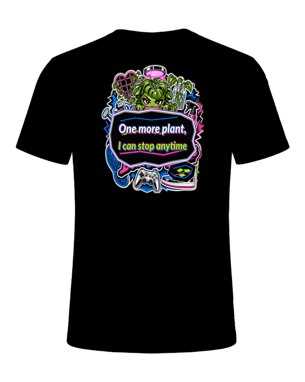 One more plant, I can stop anytime — Black