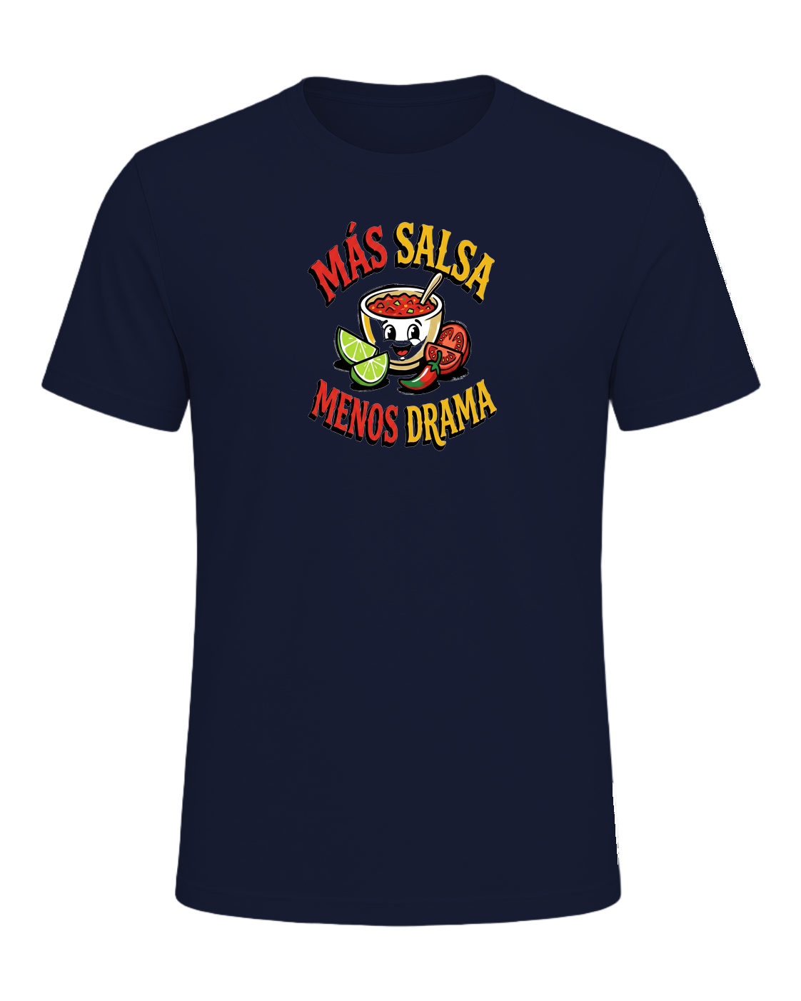 Más Salsa Menos Drama — Navy