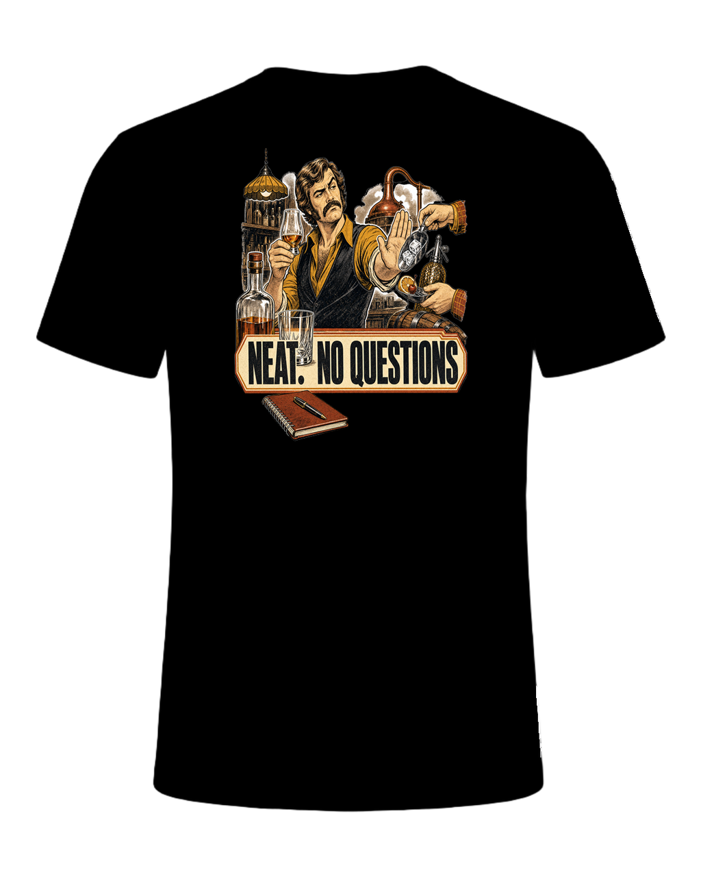 NEAT. NO QUESTIONS — Black