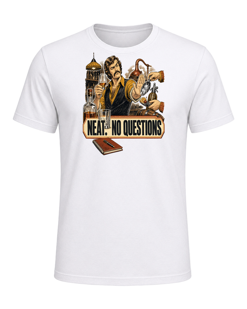 NEAT. NO QUESTIONS — White