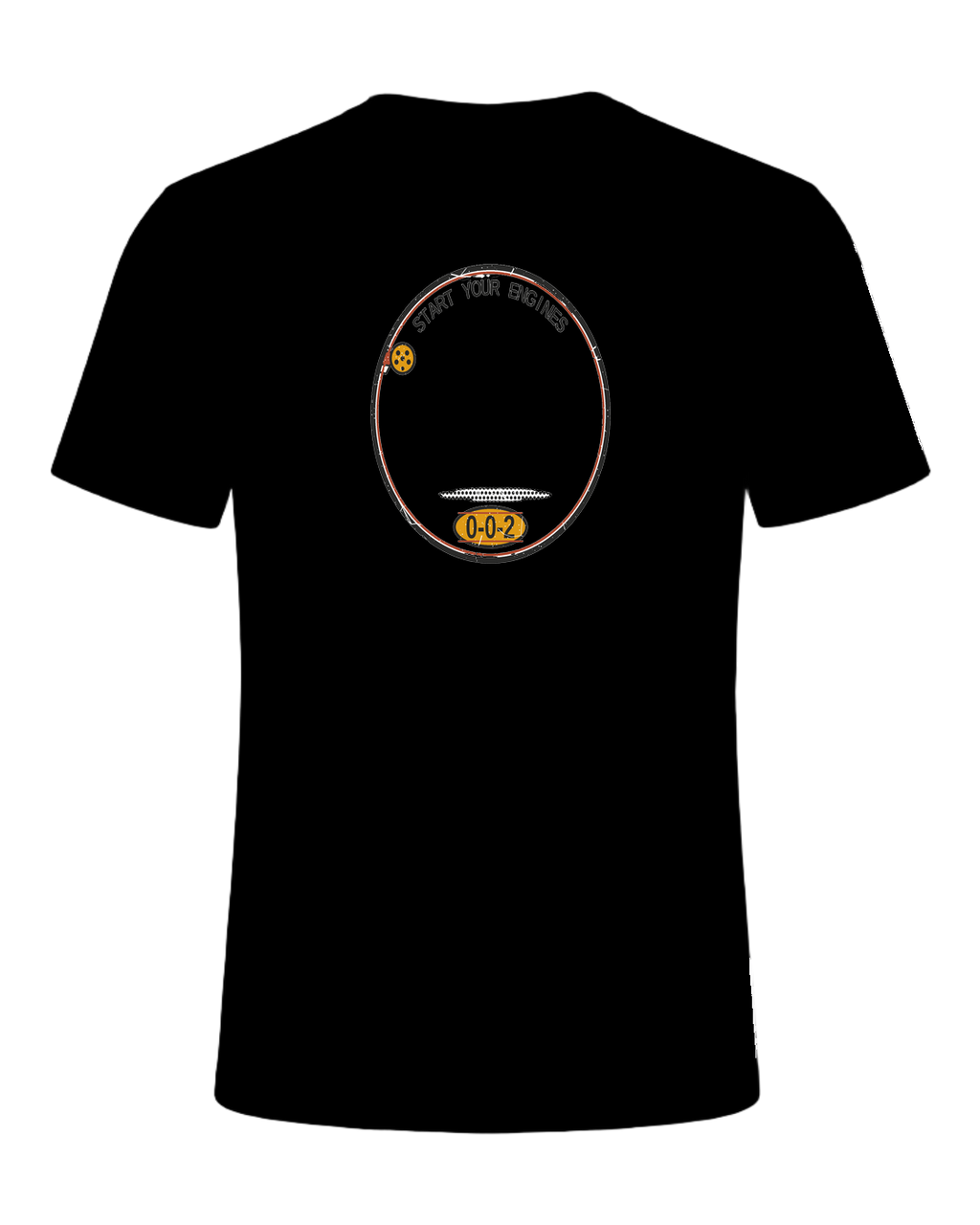 0-0-2 START YOUR ENGINES — Black