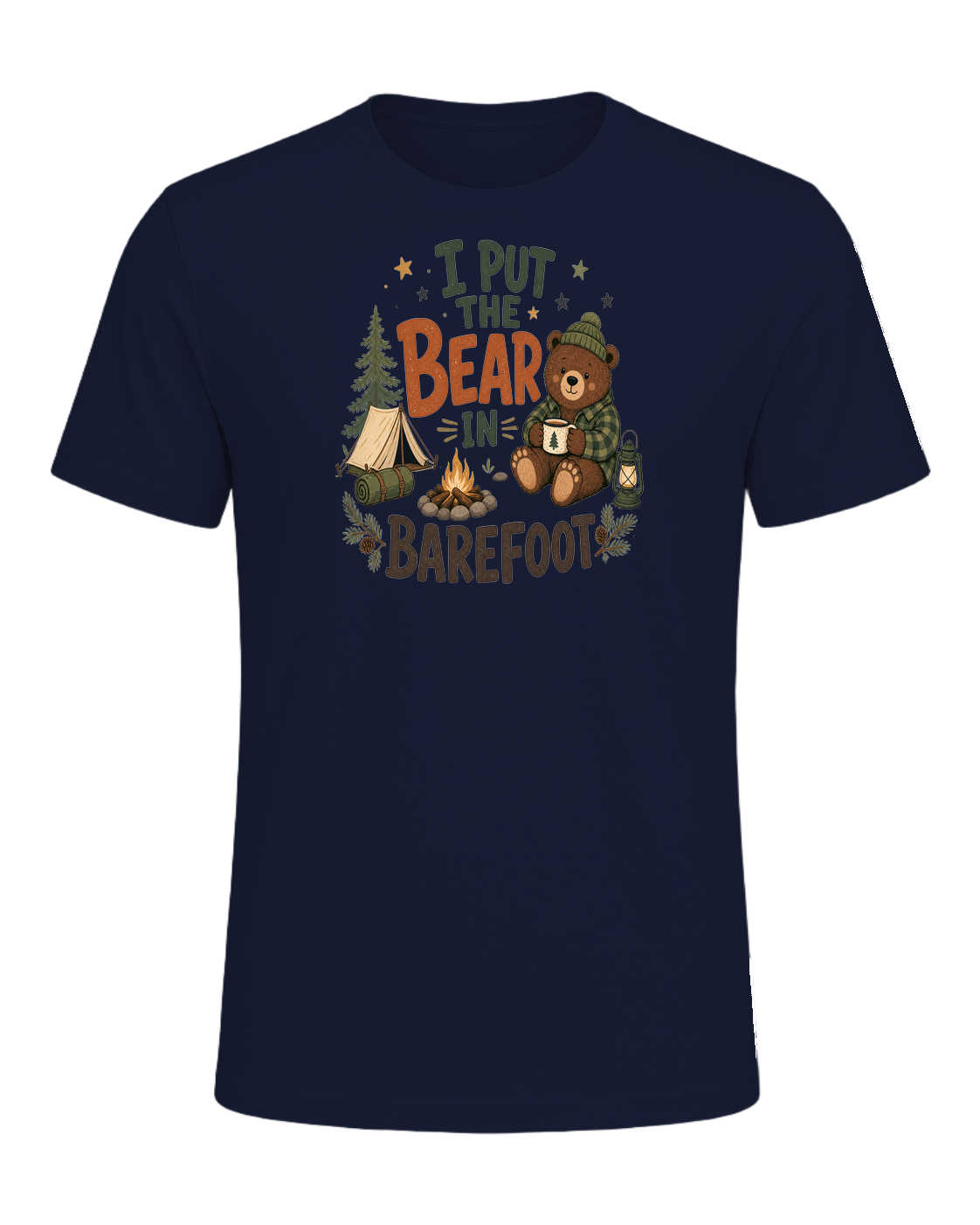I PUT THE BEAR IN BAREFOOT — Navy