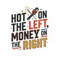 Hot on the left, money on the right