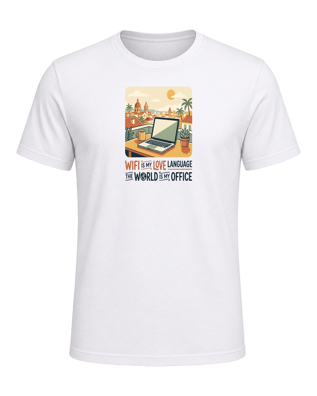 Digital Nomad — White
