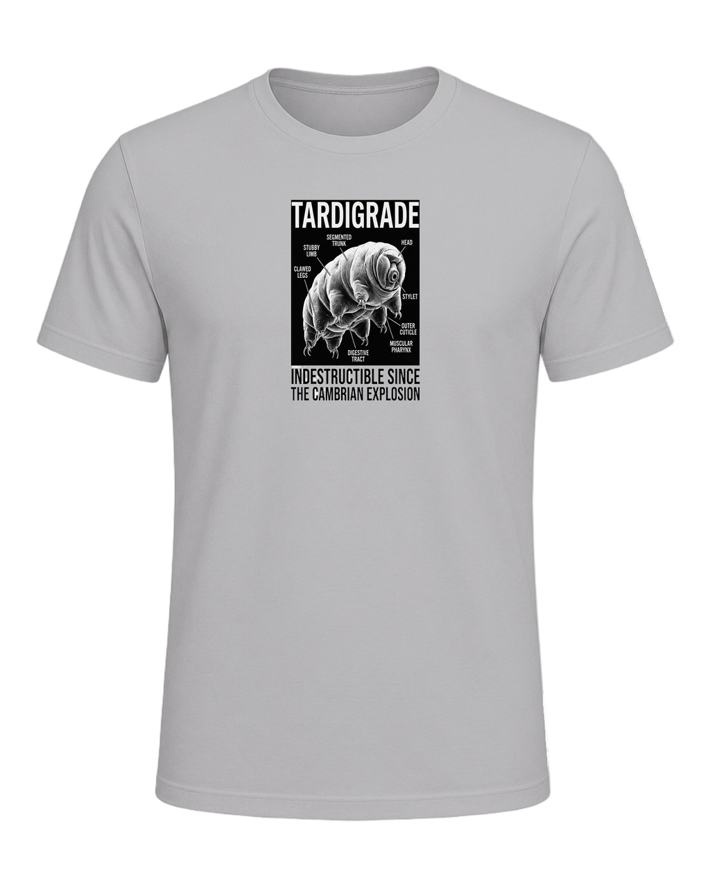 Tardigrade Science Nerd — Athletic Heather