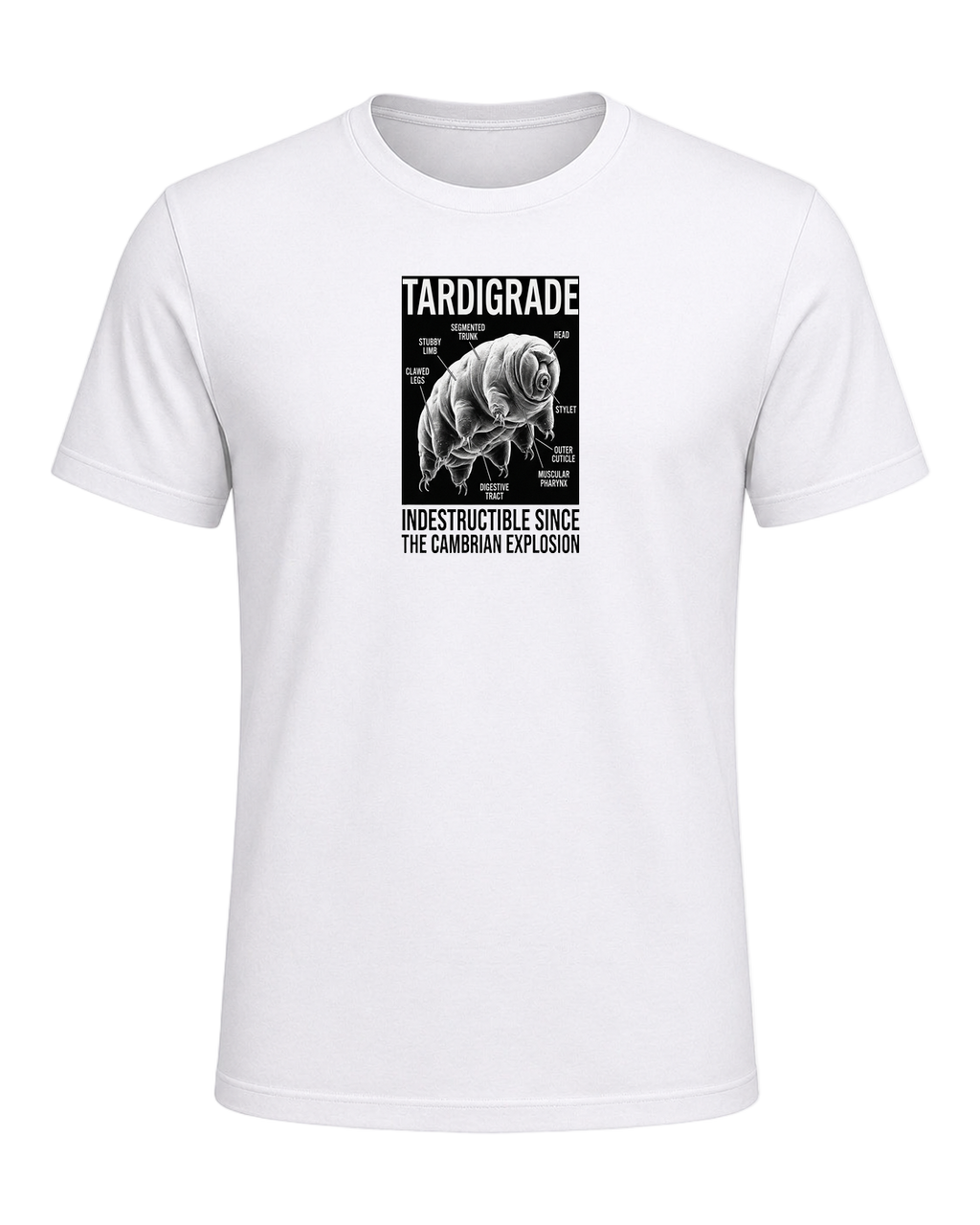 Tardigrade Science Nerd — White