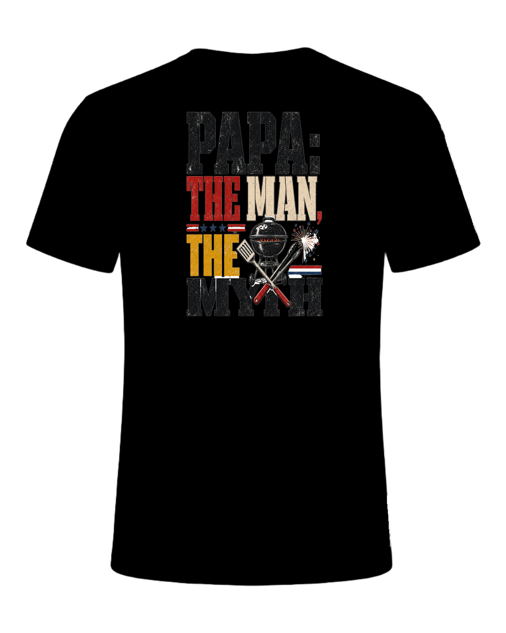 PAPA: THE MAN, THE MYTH — Black