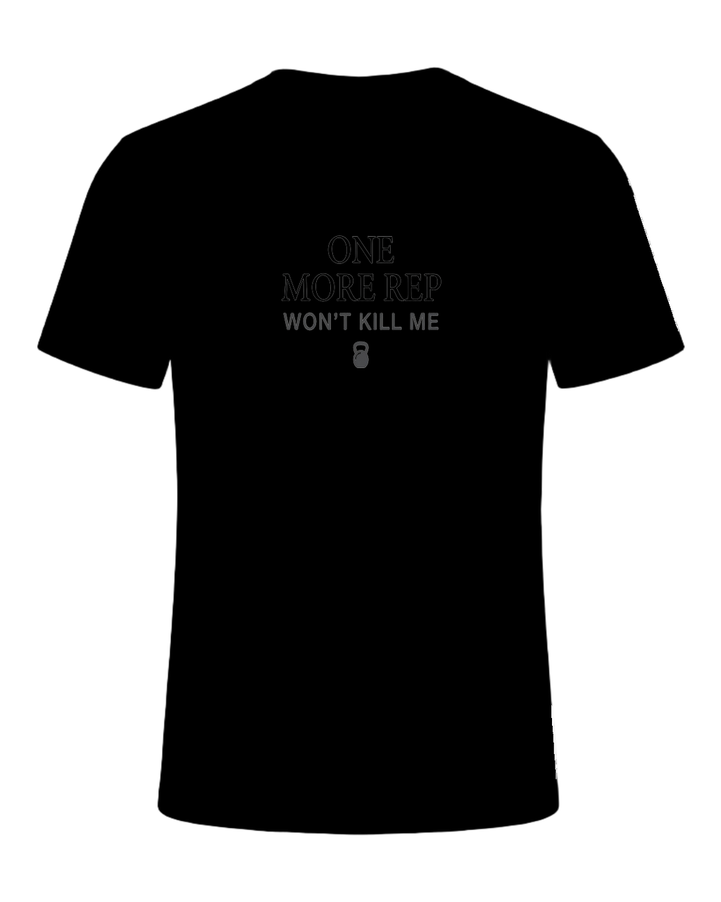ONE MORE REP WON'T KILL ME — Black