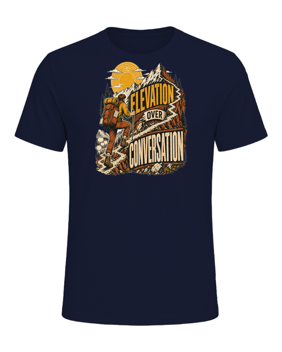 ELEVATION OVER CONVERSATION — Navy