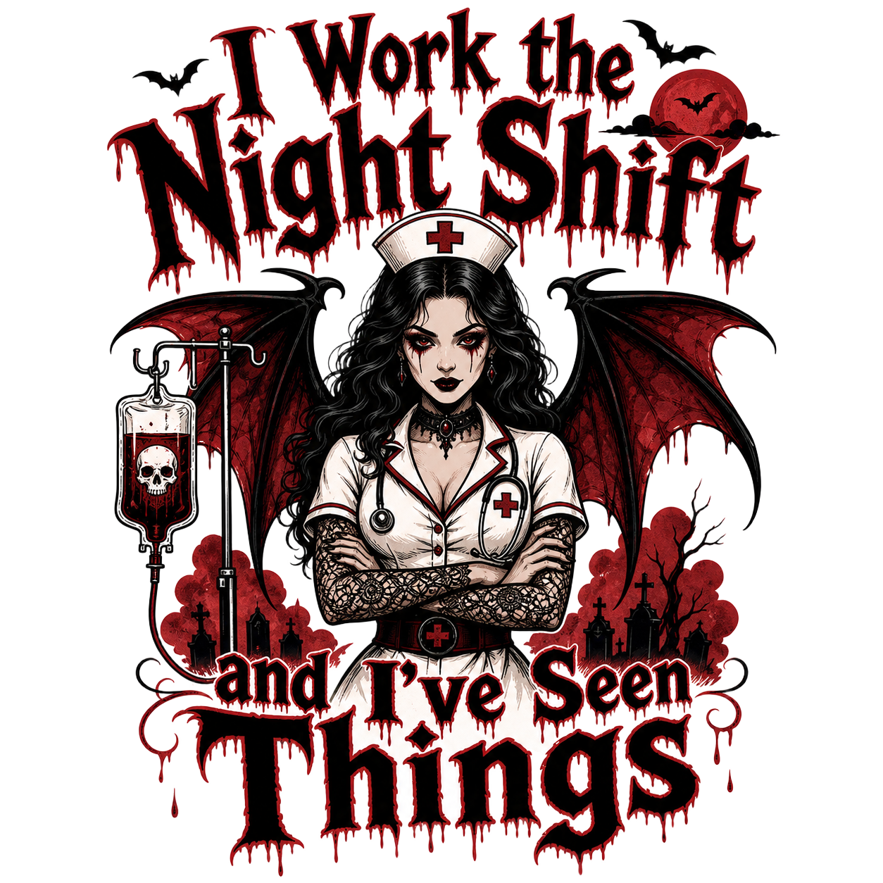 Nurse Night Shift Spooky