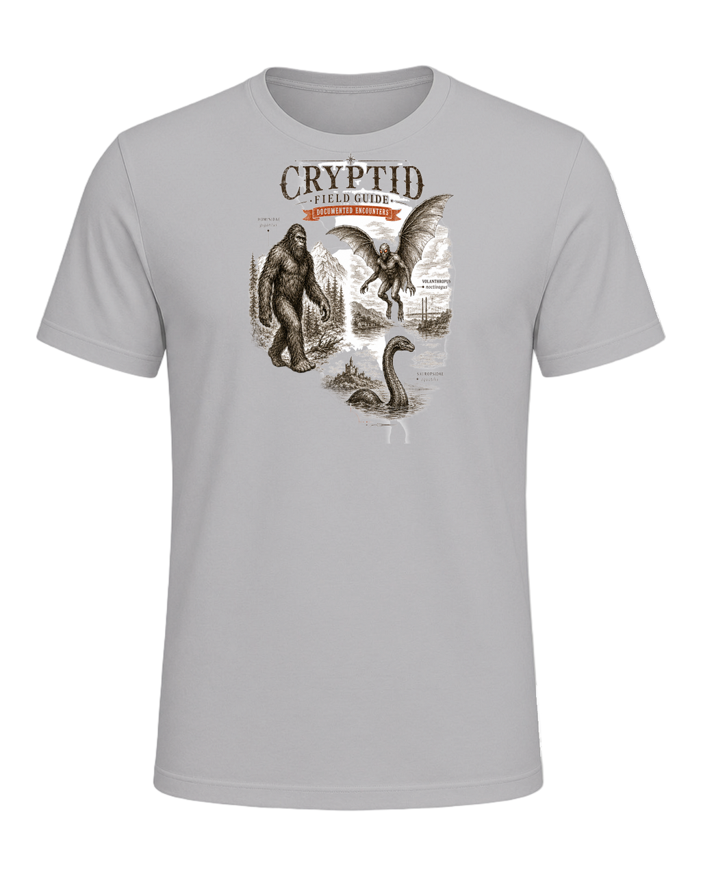 Cryptozoology Fan — Athletic Heather