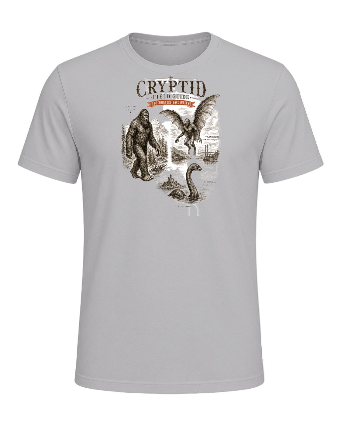 Cryptozoology Fan — Athletic Heather