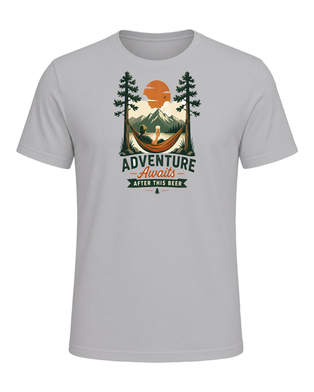 Beer + Outdoors — Athletic Heather