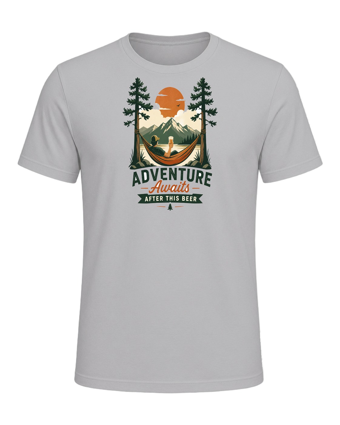 Beer + Outdoors — Athletic Heather