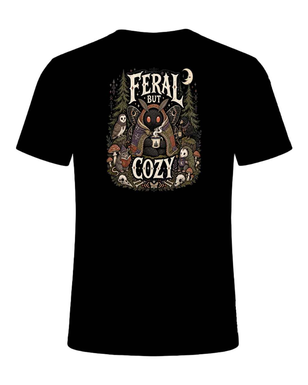 FERAL BUT COZY — Black