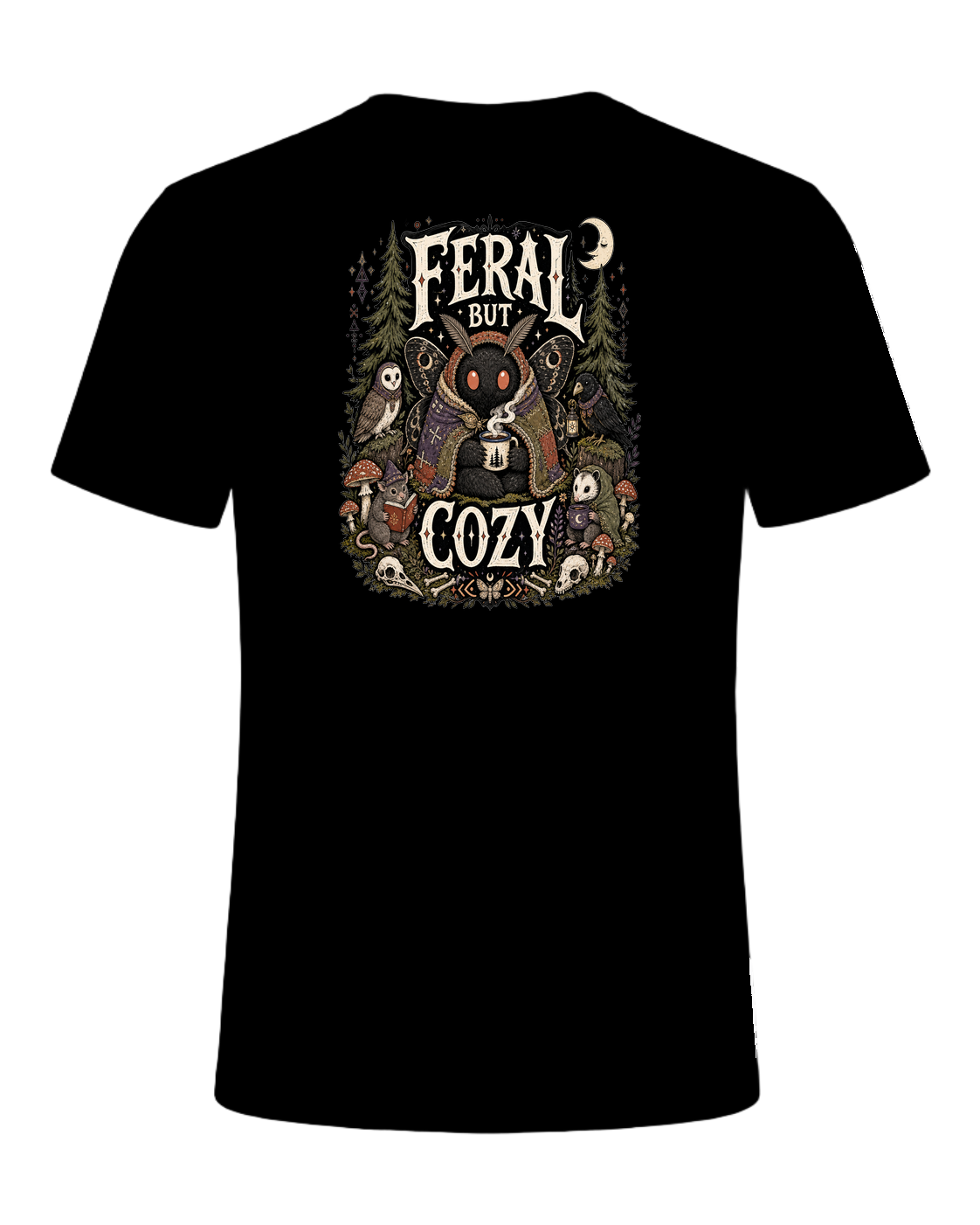 FERAL BUT COZY — Black