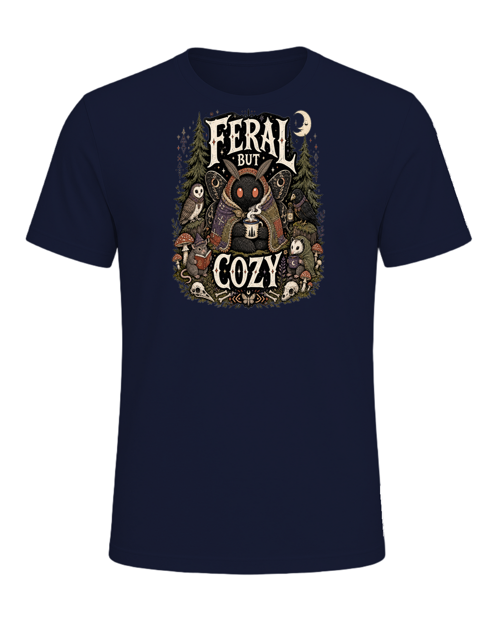 FERAL BUT COZY — Navy
