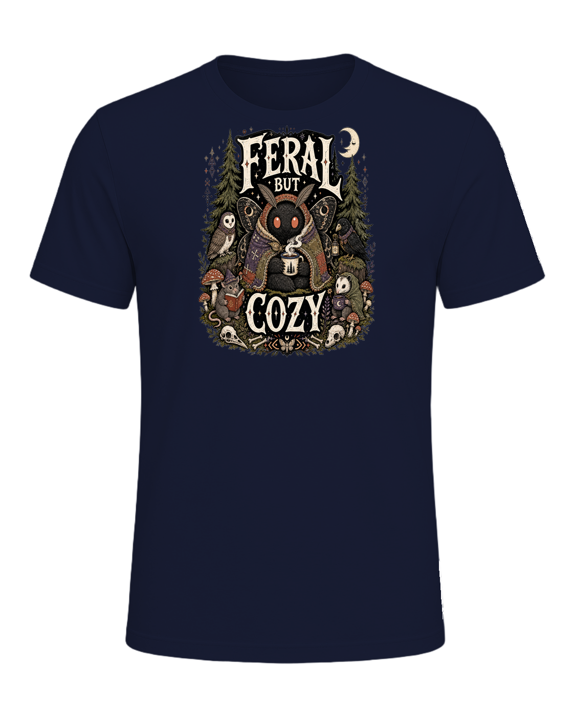 FERAL BUT COZY — Navy