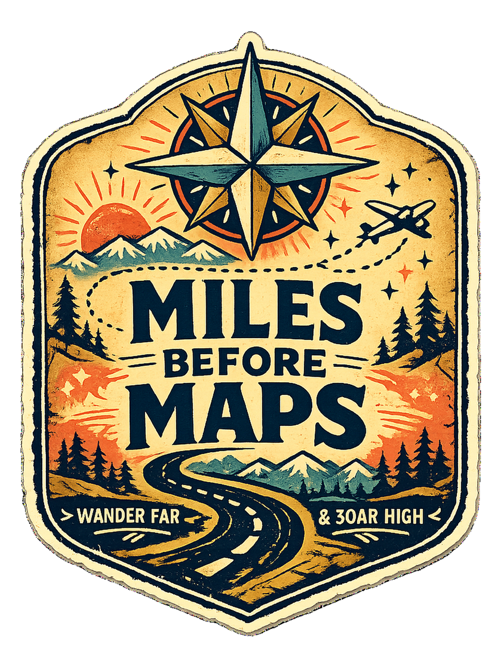 Miles Before Maps Tee