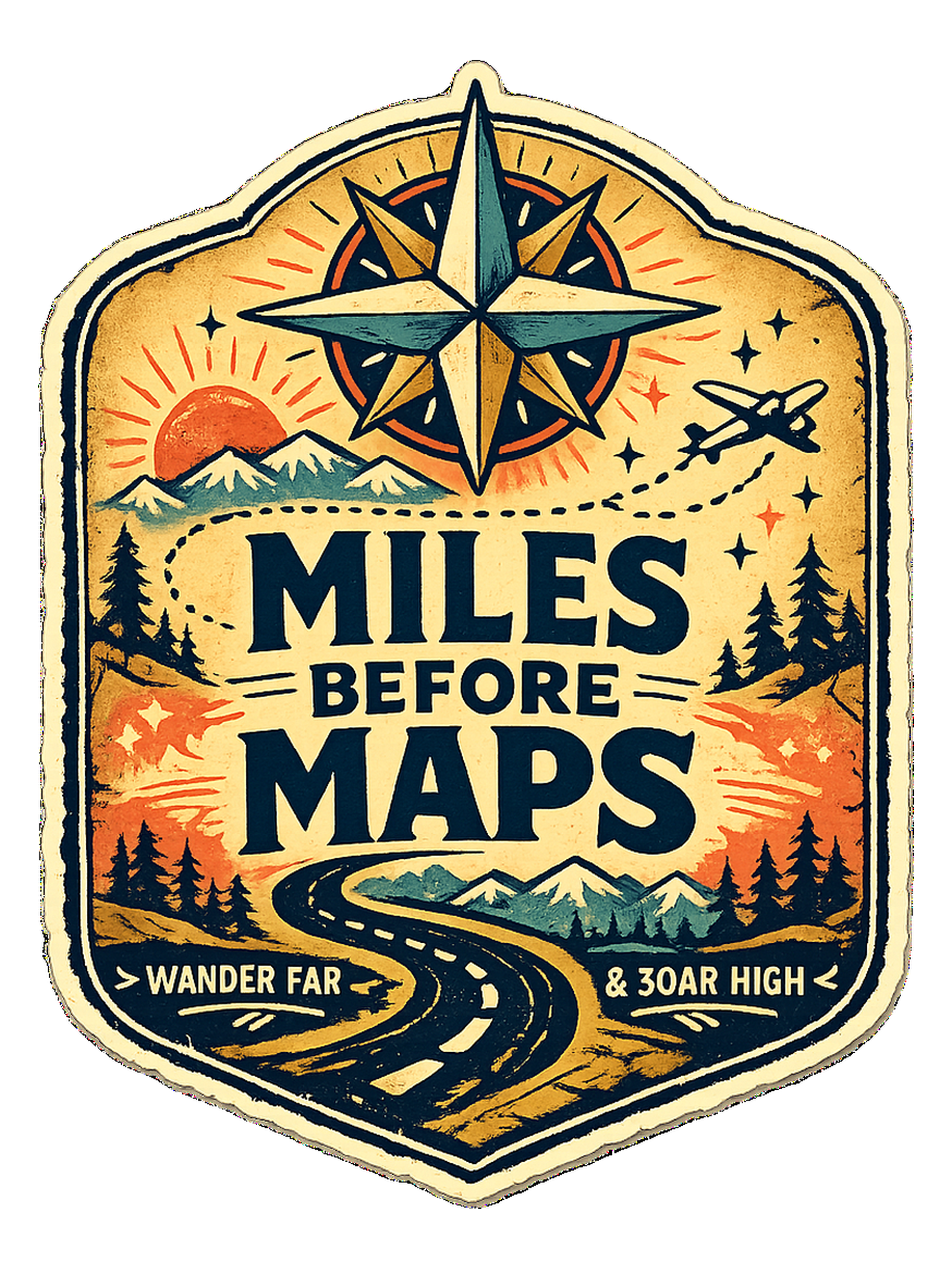 Miles Before Maps Tee