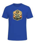 Miles Before Maps Tee — True Royal