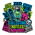 COLLECTING BOTTLES, NOT DUST
